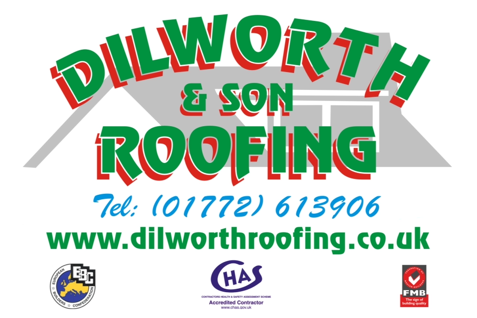 Dilworth Roofing contact 01772 613906 or 613908